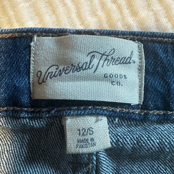 Universal Thread Dark Blue Straight Jeans - Picture 3 of 4